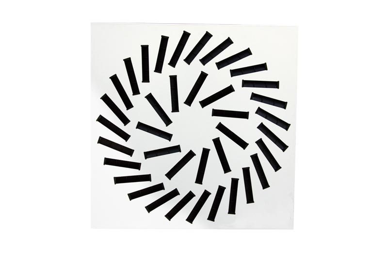 Swirl diffuser - Adjustable